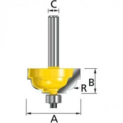 FRAISE A PROFILER D31.8 Q8 MAKITA - D11689
