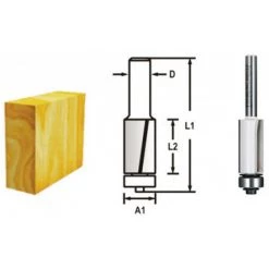 FRAISE AFFL Q8 D12,7 H13 F2 MAKITA - D47737