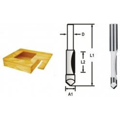 FRAISE A COPIER Q8 D6,35 MAKITA - D47787
