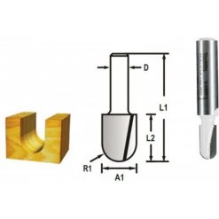 FRAISE A GORGE Q 12 DIA 19 MAKITA - D48038