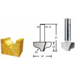 FRAISE DOUCINE SIMPL Q8 D19 MAKITA - D48181