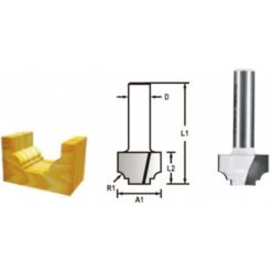 FRAISE MULTIPROFIL Q8 D12,7 MAKITA - D48240