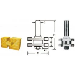 FRAISE BOUVETAGE MALE Q12 D41 MAKITA - D48935