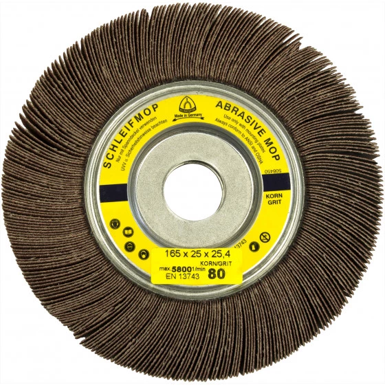 5 Roues à Lamelles MR SM611 LS309X 60 S 165X25X25,4 AW KLINGSPOR - 221596 3 5 Roues à Lamelles MR SM611 LS309X 60 S 165X25X25,4 AW KLINGSPOR - 221596