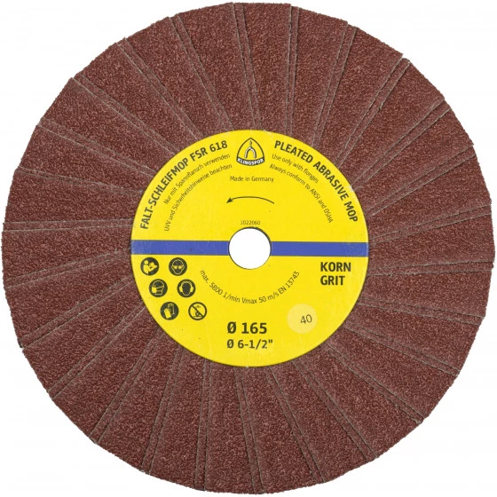 10 Roues à Lamelles MR FSR618 LS309X 150 S 165X14 1R2F KLINGSPOR - 25998 3 10 Roues à Lamelles MR FSR618 LS309X 150 S 165X14 1R2F KLINGSPOR - 25998